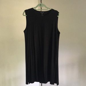 Eileen Fisher black tunic, large